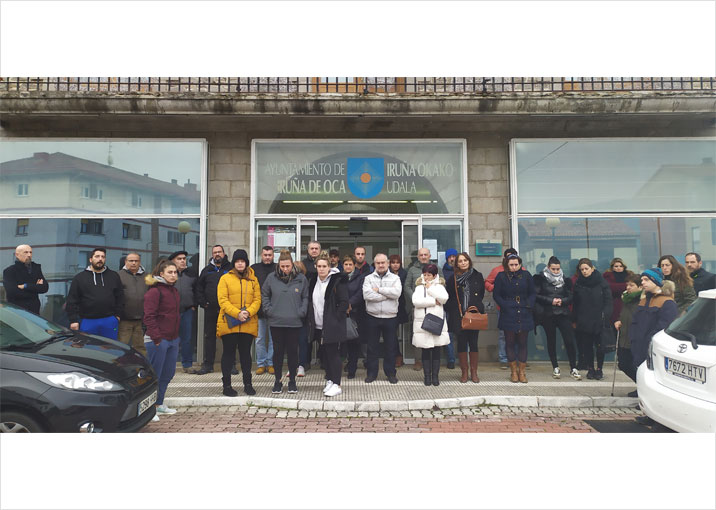 El Ayuntamiento de Iruña de Oca, contra la violencia de género