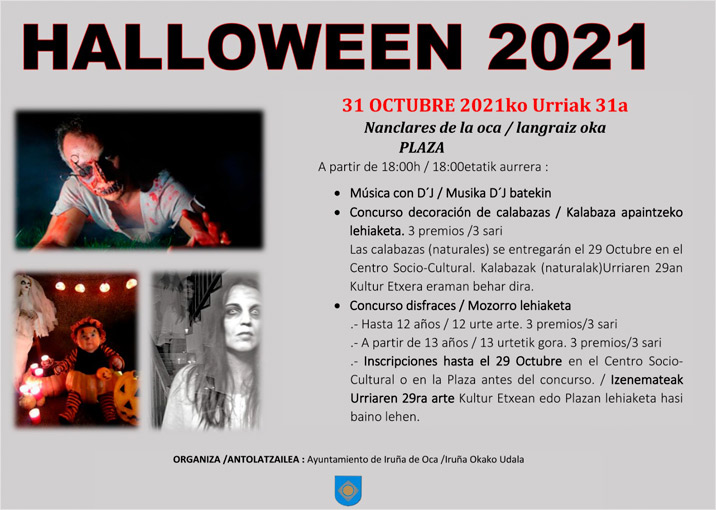 Halloween 2021 en Iruña de Oca